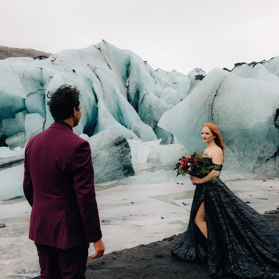 How This Iceland Wedding Proved Love Can Be Carbon-Neutral, Vegan, and Totally Gorgeous